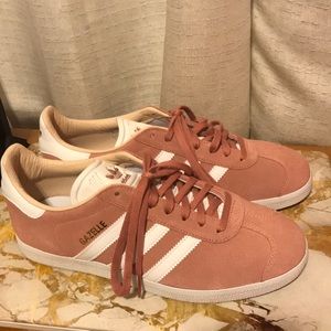 Pink Adidas (size: 7.5)